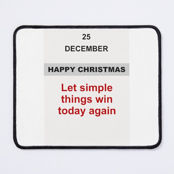 Item preview, Happy Christmas - December 25, Edition: 24 designed and sold by ariksworld.