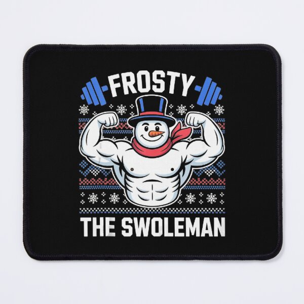 Item preview, Frosty Snowman Swole Holiday Muscle Moment designed and sold by DarylPope.