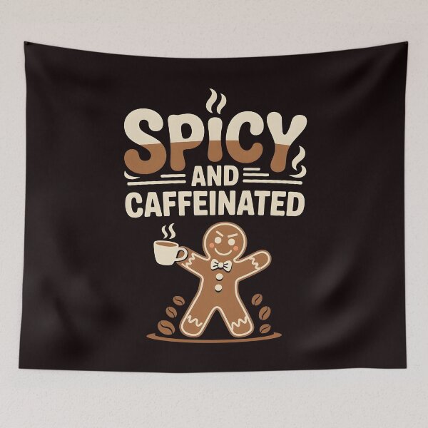 Item preview, Spicy and Caffeinated Gingerbread Christmas Spirit designed and sold by Redgiant87x.