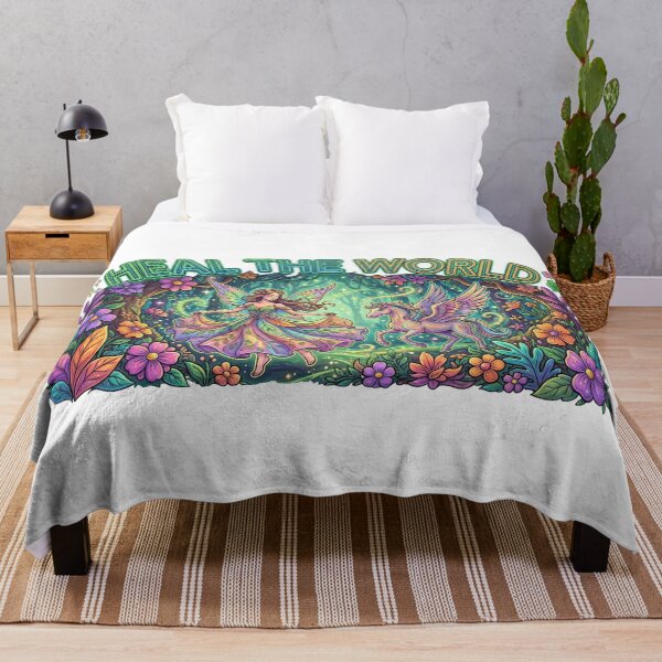 Item preview, **COLORFUL HEAL THE WORLD❤ Flowers⭐Design designed and sold by WorthyByDwethi.