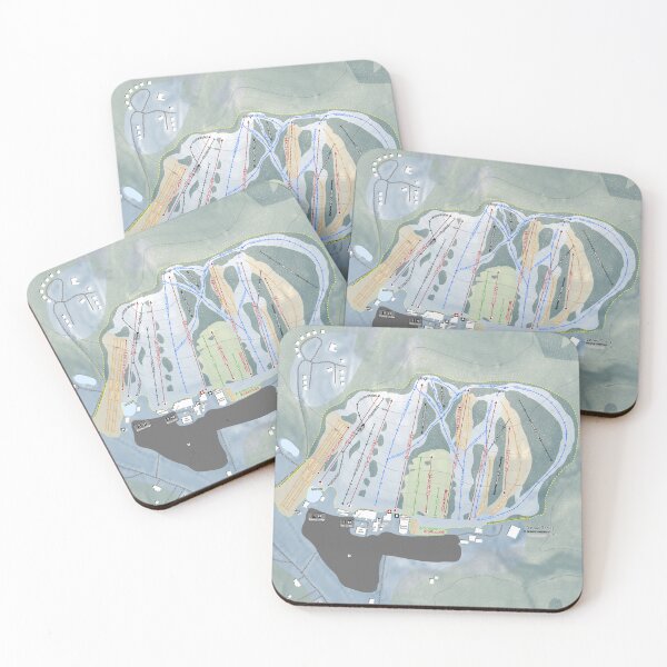 Artikelvorschau, Snow Trails Resort Trail Map entworfen und verkauft von Mapsynergy.