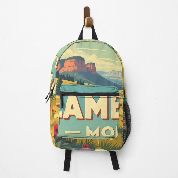 Item preview, Lame Deer, Montana: Vintage-Style Painterly Travel Poster designed and sold by LSVart.