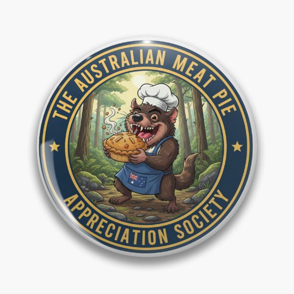 Item preview, The Meat Pie Tassie Devil designed and sold by The Australian Meat Pie Appreciation Society.
