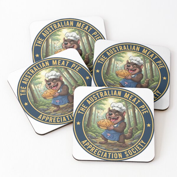 Item preview, The Meat Pie Tassie Devil designed and sold by The Australian Meat Pie Appreciation Society.