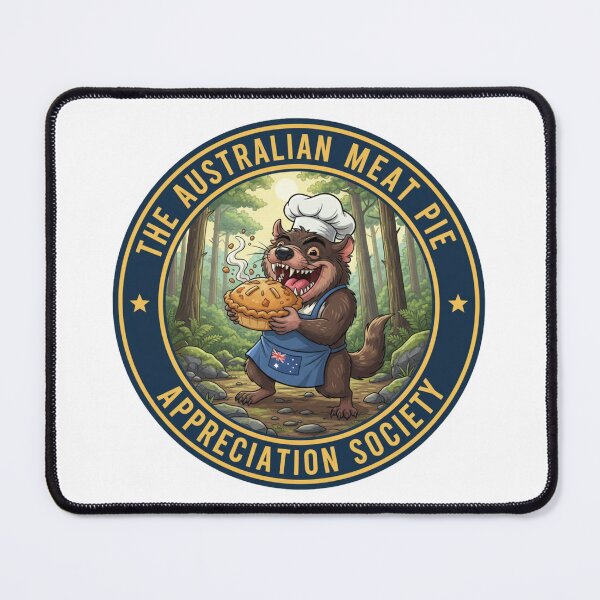 Item preview, The Meat Pie Tassie Devil designed and sold by The Australian Meat Pie Appreciation Society.