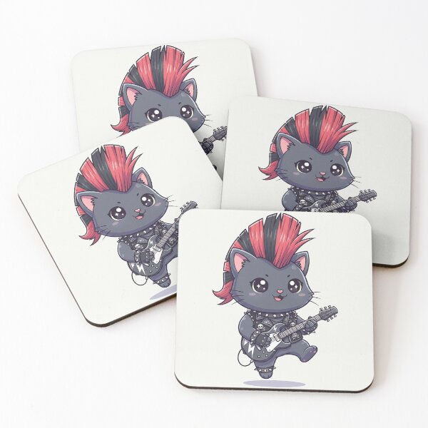 Item preview, Cute Rockstar Cat designed and sold by HoopeStylee.
