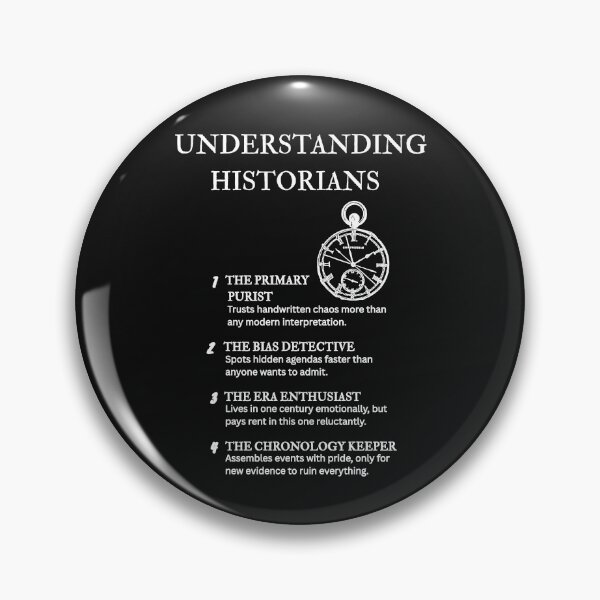 Item preview, Historian Humor Gift for Researchers - Black designed and sold by PsyFlow35.
