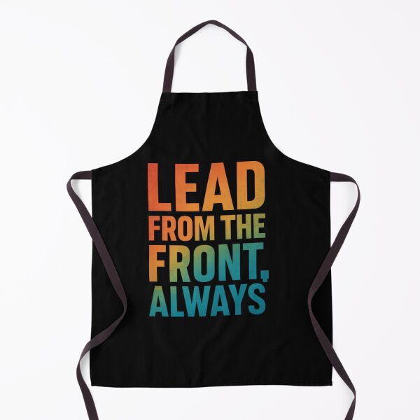 Item preview, Lead From The Front Always Gradient Command Art designed and sold by ArtComixHaven.