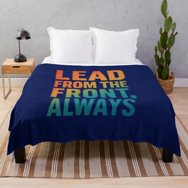 Item preview, Lead From The Front Always Gradient Command Art designed and sold by ArtComixHaven.