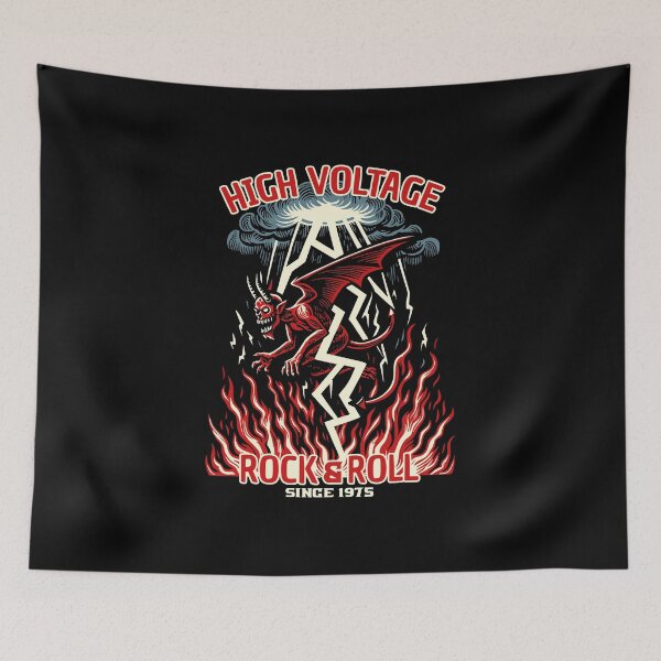 Item preview, High Voltage since 1975 designed and sold by Robert "Hellfish" Fonseca.