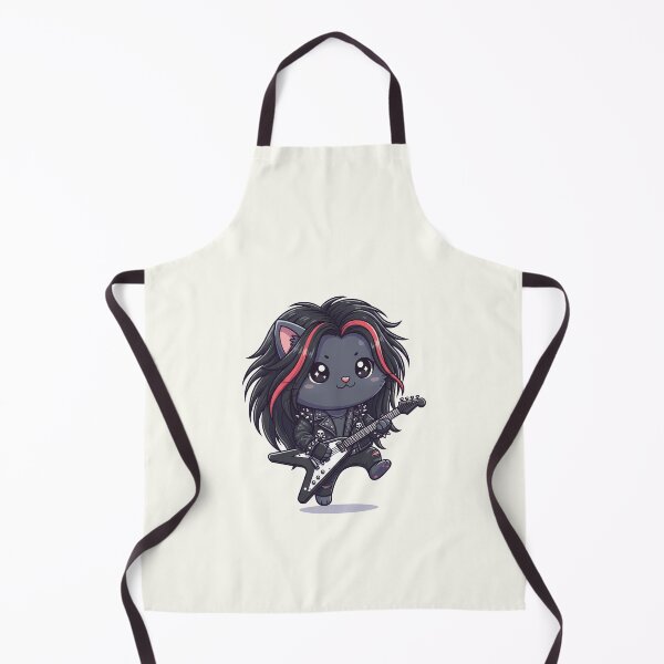 Item preview, Cute Guitarist Cat designed and sold by HoopeStylee.