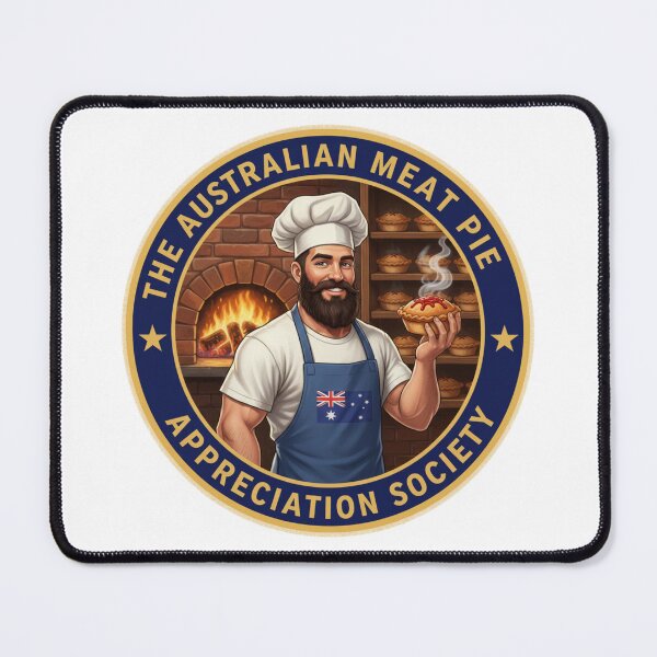 Item preview, The Meat Pie Baker designed and sold by The Australian Meat Pie Appreciation Society.