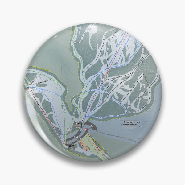 Item preview, Manning Park Resort Trail Map designed and sold by Mapsynergy.