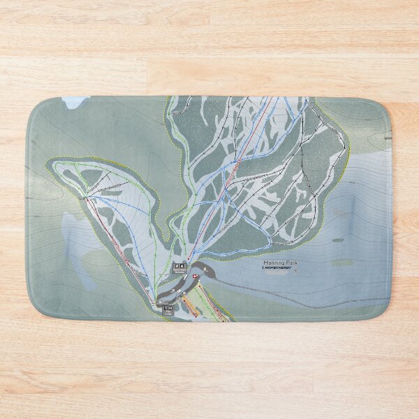 Item preview, Manning Park Resort Trail Map designed and sold by Mapsynergy.