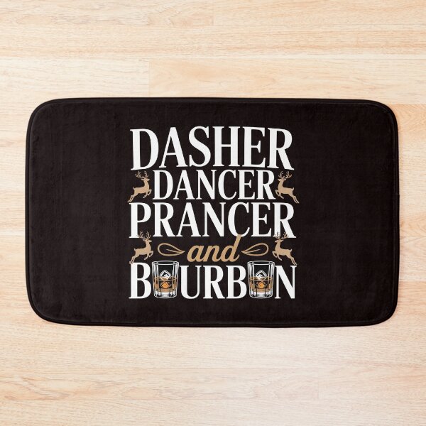 Item preview, Dasher Dancer Prancer and Bourbon – Christmas Whiskey Lovers Edition designed and sold by Redgiant87x.