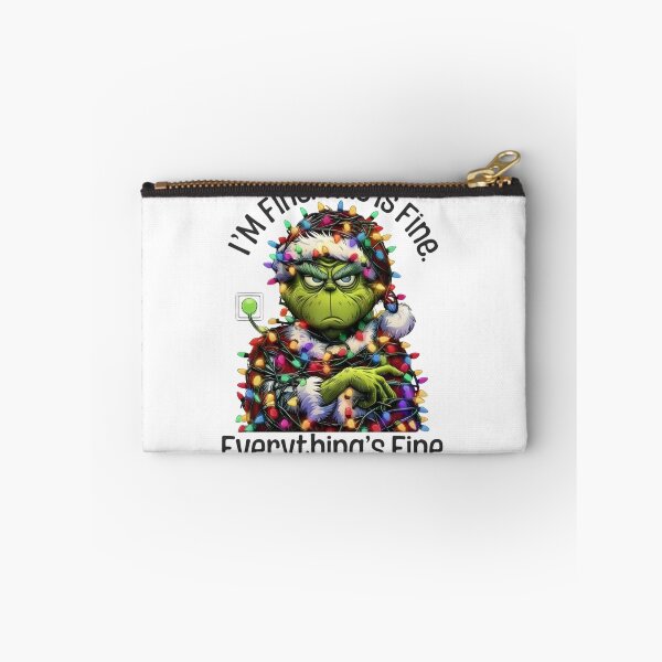 Item preview, Grumpy Christmas Meme Tangled Holiday Lights Everything Is Fine designed and sold by LiXiCGifts.
