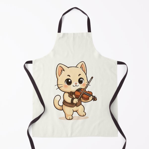 Item preview, Cute Violinist Cat designed and sold by HoopeStylee.