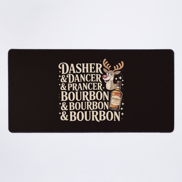 Item preview, Dasher Dancer Prancer and Bourbon – Christmas Spirits designed and sold by Redgiant87x.