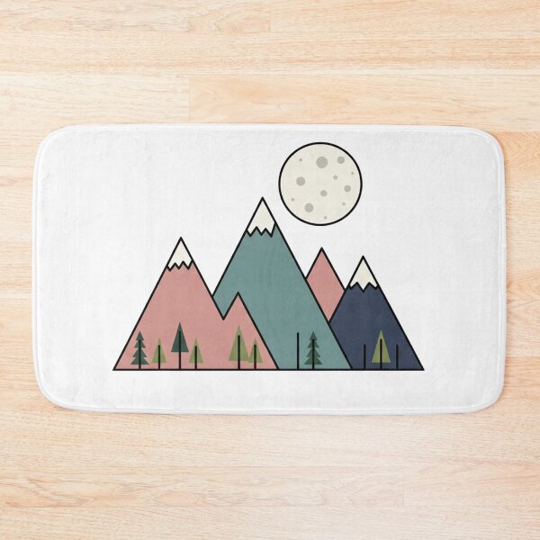 Item preview, Pastel Mountain Moonscape designed and sold by Krfto.
