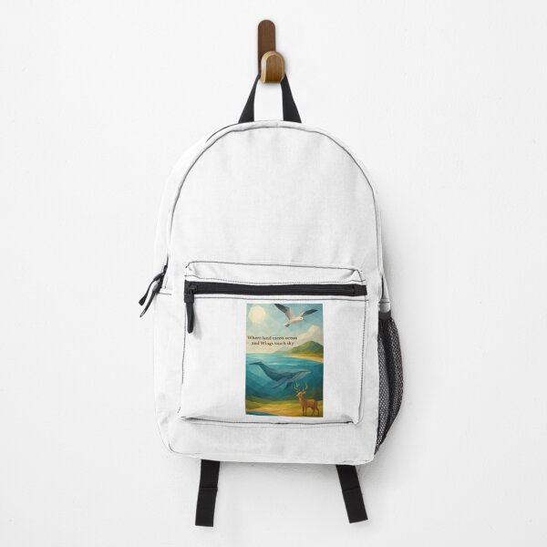 Item preview, Where Land Meets Ocean and Wings Touch Sky designed and sold by GeoWild Designs.