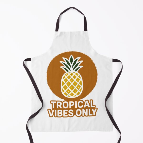 Item preview, Tropical Vibes Only – Retro Pineapple Summer Design designed and sold by IsyLaneDesign.