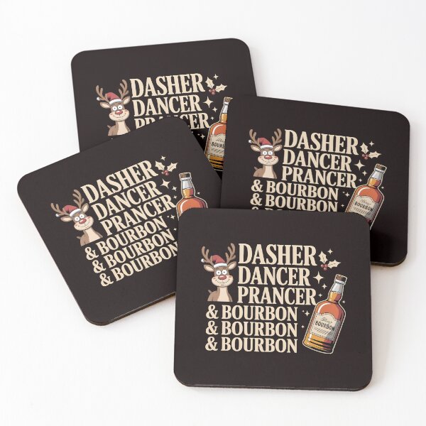Item preview, Dasher Dancer Prancer and Bourbon – Whiskey Powered Christmas designed and sold by Redgiant87x.