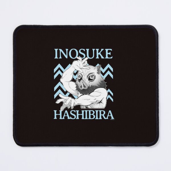 Item preview, Anime Boar Warrior Blue Zigzag Bold Illustration designed and sold by ImeldaSparks.