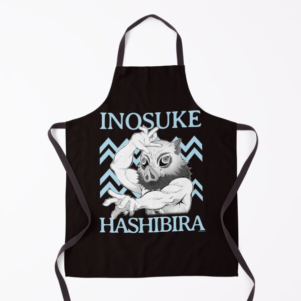 Item preview, Anime Boar Warrior Blue Zigzag Bold Illustration designed and sold by ImeldaSparks.