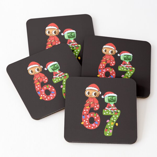 Item preview, Funny Ginger Characters Bright Number Holiday Scene designed and sold by ImeldaSparks.