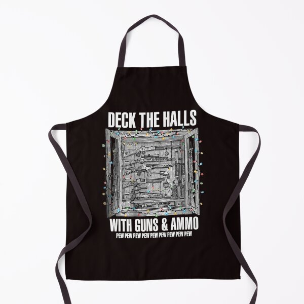 Item preview, Deck The Halls Rustic Ammo Metal Holiday Scene designed and sold by ImeldaSparks.