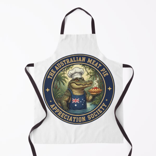 Item preview, The Meat Pie Crocodile designed and sold by The Australian Meat Pie Appreciation Society.