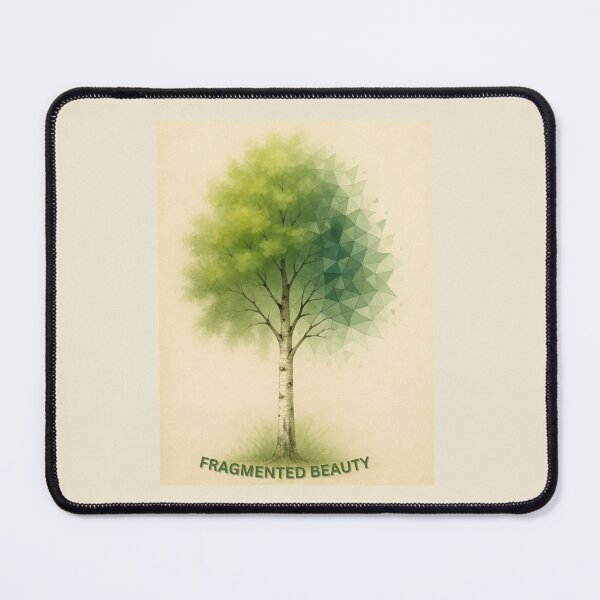 Item preview, Fragmented Beauty – Birch Tree in Transition designed and sold by GeoWild Designs.