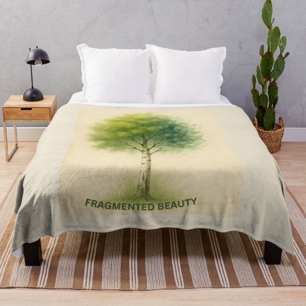 Item preview, Fragmented Beauty – Birch Tree in Transition designed and sold by GeoWild Designs.