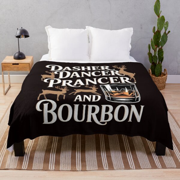Item preview, Dasher Dancer Prancer and Bourbon – Bourbon Lovers Christmas designed and sold by Redgiant87x.