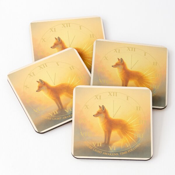 Item preview, Dawnfox – Keeper of First Light | ChronoWild Series by GeoWild Designs designed and sold by GeoWild Designs.