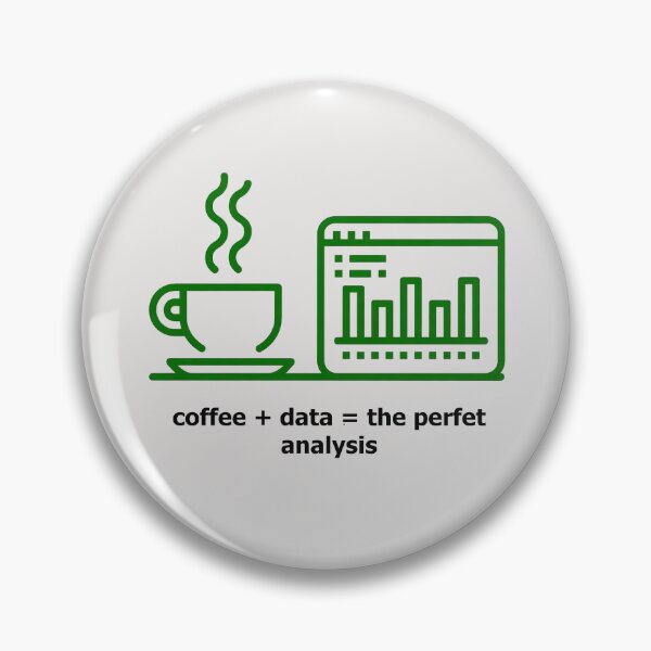 Artikelvorschau, Kaffee + Daten = Die perfekte Analyse – Terminal Green Code ASCII Design entworfen und verkauft von WikaKowalczyk.
