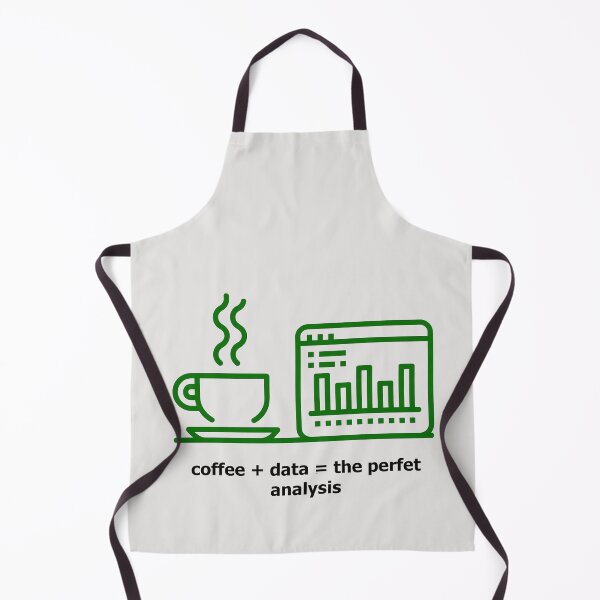 Artikelvorschau, Kaffee + Daten = Die perfekte Analyse – Terminal Green Code ASCII Design entworfen und verkauft von WikaKowalczyk.