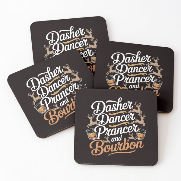 Item preview, Dasher Dancer Prancer and Bourbon – Scotch & Christmas Laughs designed and sold by Redgiant87x.