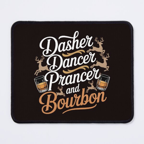 Item preview, Dasher Dancer Prancer and Bourbon – Scotch & Christmas Laughs designed and sold by Redgiant87x.