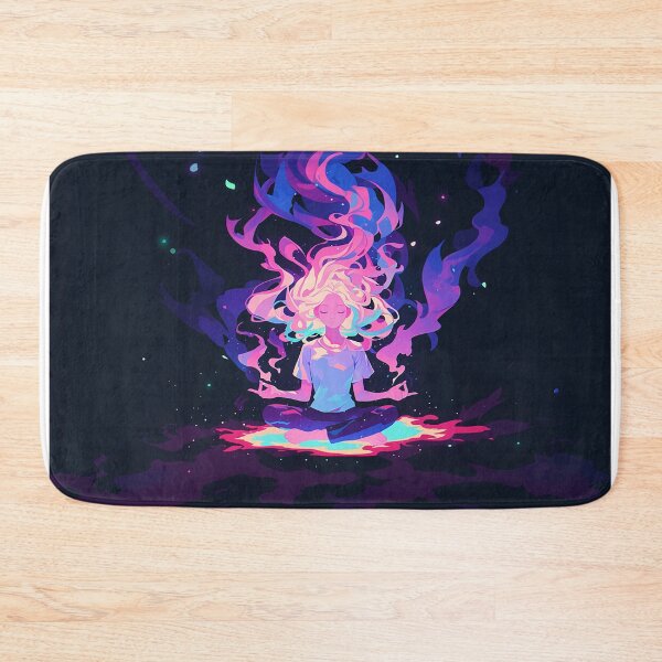 Item preview, Neon Spirit Rising In Meditation designed and sold by Christian Weiss.