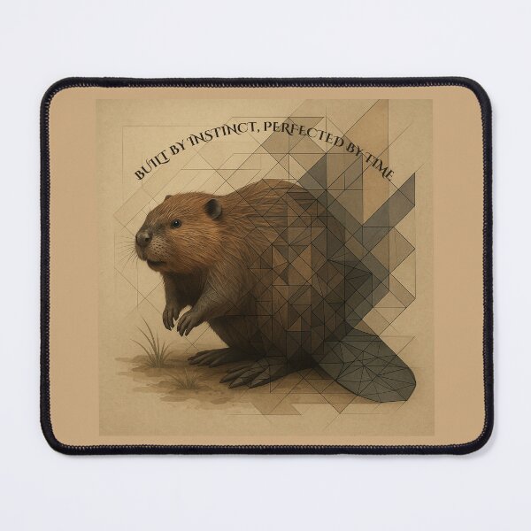 Item preview, Built by Instinct — The Beaver Blueprint designed and sold by GeoWild Designs.