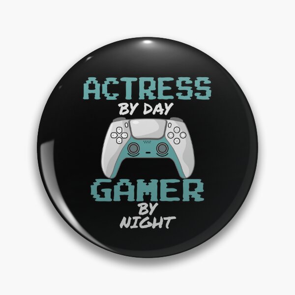 Item preview, Funny Actress By Day Gamer By Night designed and sold by LifeGoods103.