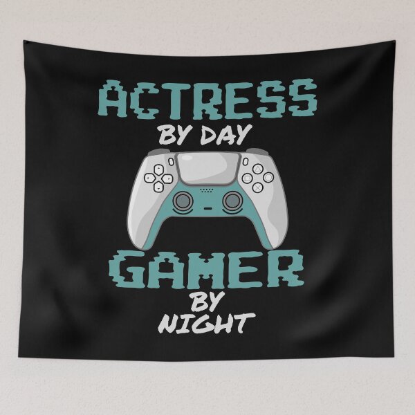 Item preview, Funny Actress By Day Gamer By Night designed and sold by LifeGoods103.