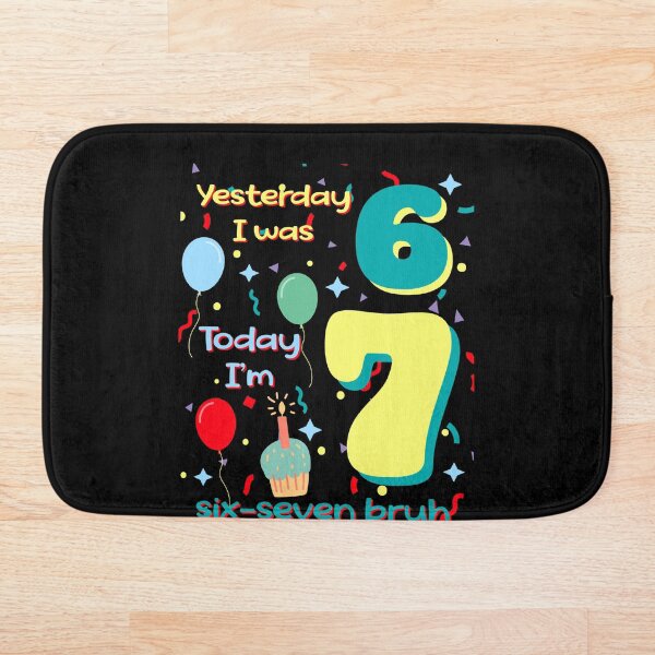 Item preview, six seven meme birthday designed and sold by EwaVerse.