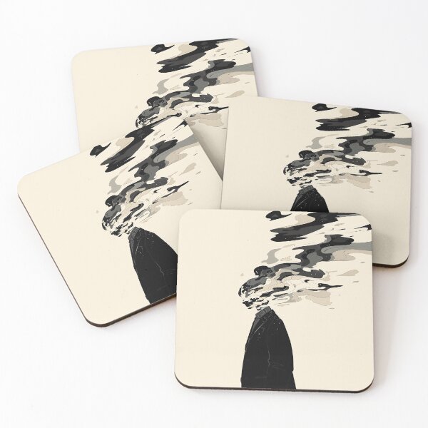 Item preview, Fragmented Head Dissolving Into Smoke designed and sold by Christian Weiss.