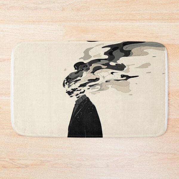 Item preview, Fragmented Head Dissolving Into Smoke designed and sold by Christian Weiss.