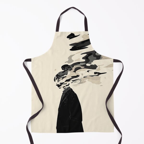 Item preview, Fragmented Head Dissolving Into Smoke designed and sold by Christian Weiss.