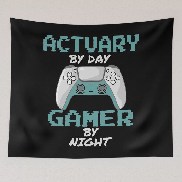 Item preview, Funny Actuary By Day Gamer By Night designed and sold by LifeGoods103.