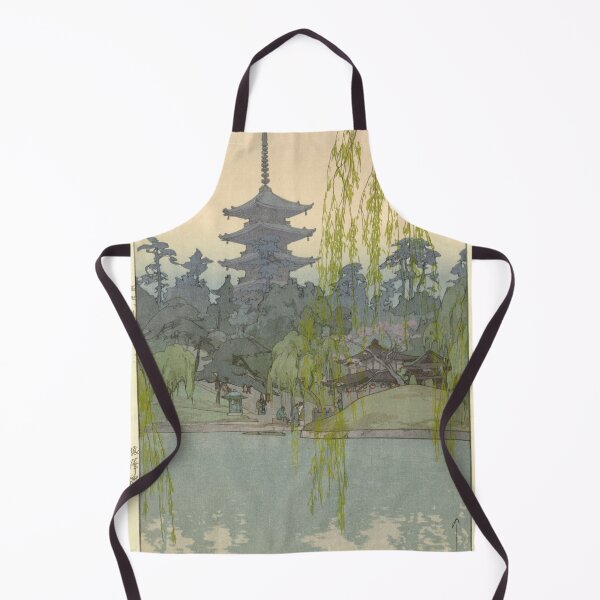 Item preview, Sarusawa Ike by Yoshida Hiroshi : Serene Shin Hanga Japanese Poster designed and sold by artofuniverse.