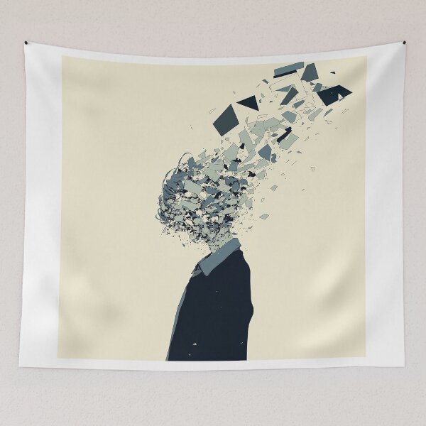 Item preview, Shattered Mind Drifting Into Pieces designed and sold by Christian Weiss.